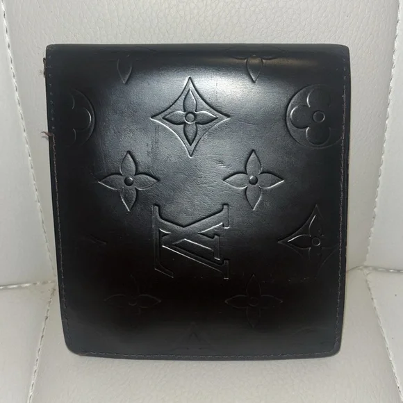 Louis Vuitton Dark Brown Monogram Matte Wallet - Picture 1 of 16